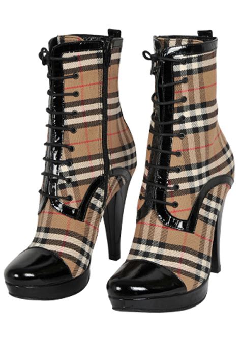 burberry black heels|Burberry heels boots.